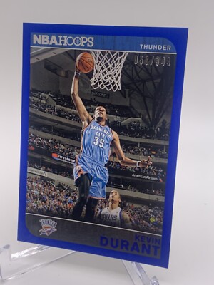 2014-15 NBA Hoops Blue 339/349 Kevin Durant #212
