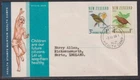 New Zealand 1966 Health First Day Cover - Otaki Health Camp to England
