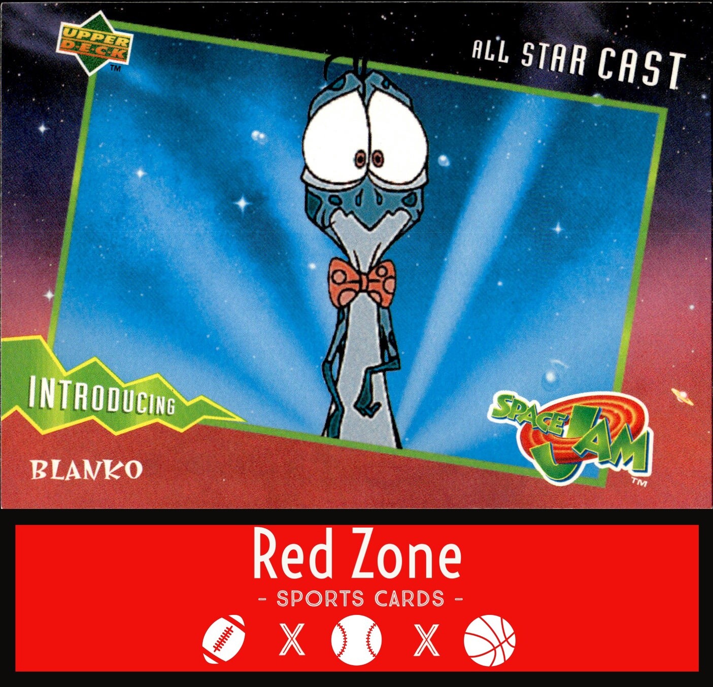 1996 Upper Deck Space Jam - #28 Blanko NM Set Break.