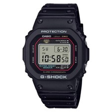 G-Shock Original 5000 Series Re-Creation Classic Black Digital Watch DW-5000R-1A