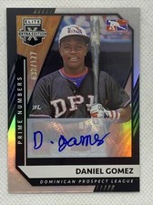 2021 ELITE EXTRA EDITION PRIME NUMBERS SP DANIEL GOMEZ AUTO 33/177