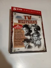 TV Westerns 5 DVD Collection Rifleman, Cisco Kid, Annie Oakley, Kit Carson - New