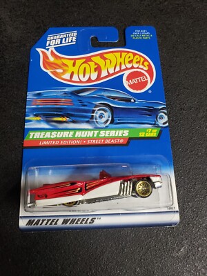 1998 Hot Wheels STREET BEAST Treasure Hunt 7/12 Collector #755 new on card!!!!