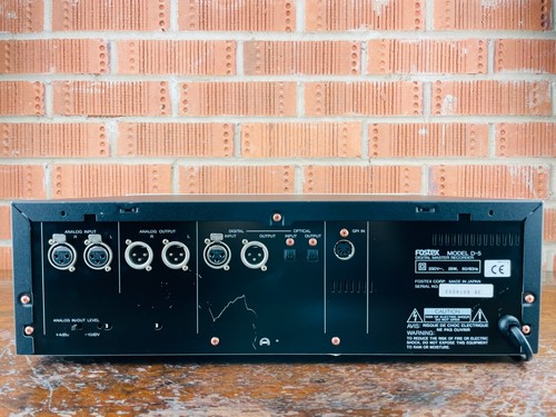 Fostex D-5 Digital Master Recorder DAT Audio Tape Deck Player Professional weiß - Bild 9 von 17