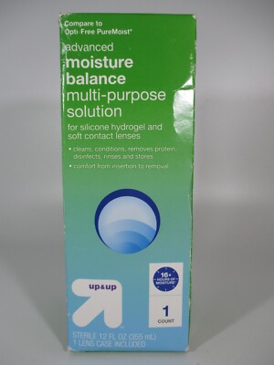 Up & Up advanced Moisture Balance Multi-Purpose Solution 12 Ounces