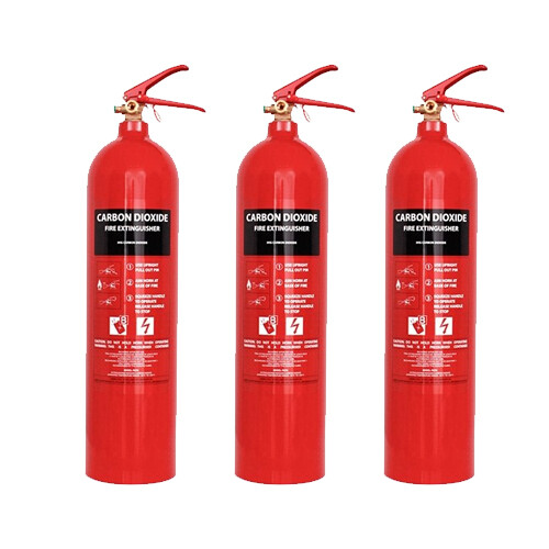 CO2 Carbon Dioxide Fire Extinguisher 2kg & 5kg, Fish Tanks, Aquariums