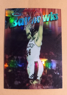 1997-98 Topps Finest Refractors Rick Fox Bronze w/peel #64 - Boston Celtics