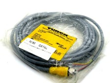 NEW TURCK RKC 8T-5 EURO MOLDED CORDSET U5311-52 RKC8T5