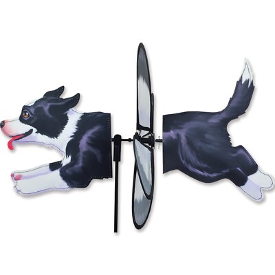 Border Collie Garden Wind Spinners