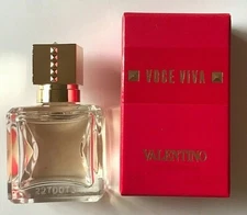 VALENTINO Voce Viva Eau de Parfum EDP MINI .24oz, 7mL New With Box