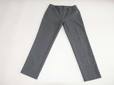 Talbots Women's Hampshire Ankle Dress Pants Size 8 Medium Gray High Rise EUC