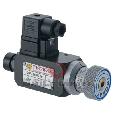 New In Box TWOWAY DNA-100K-06I Hydraulic Pressure Switch Relay Valve