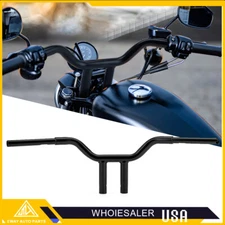 1.25'' MX T Bars 10" Handlebar For Harley Dyna Softail Deluxe Sportster 883 1200