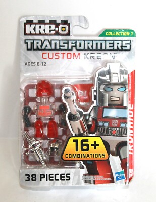 NEW IN PACKAGING KRE-O TRANSFORMERS CUSTOM KREON IRONHIDE 
