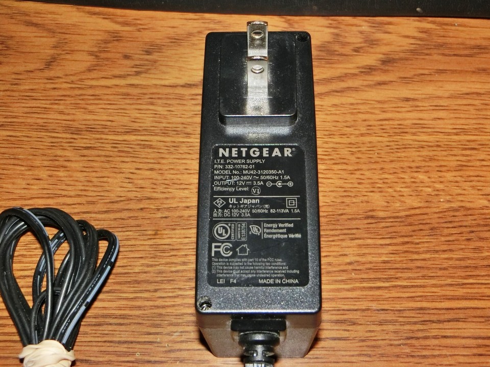 OEM NETGEAR Router AC Adapter MU42-3120350-A1 332-10762-01 Nighthawk ...