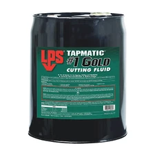 LPS 40340 Tapmatic 1 Gold Cutting Fluid-Container Size: 5 Gallon