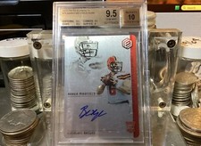 2018 Panini Elements BAKER MAYFIELD  RPS Steel Signature  💎9.5/💎10  🔥21/99🔥