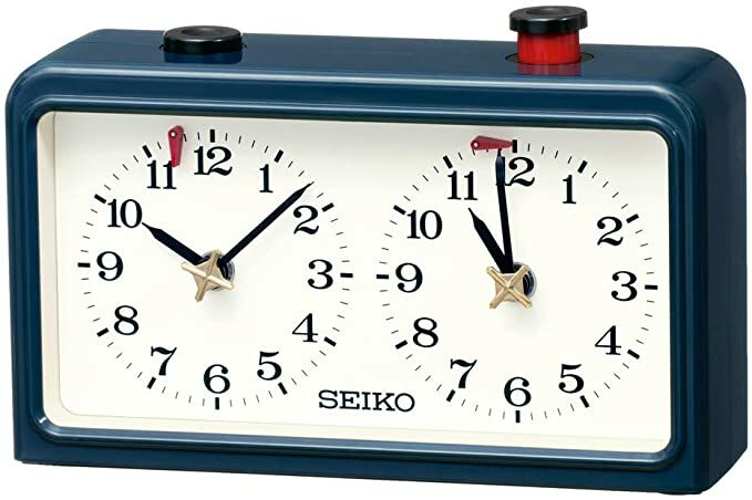 Seiko Chess Shogi Clock JAPAN Federation Quartz Analog Timer