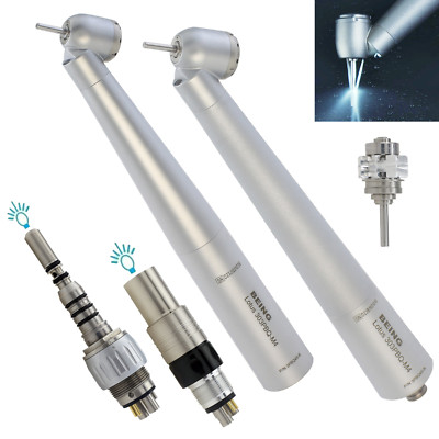 BEING Dental Surgical Handpiece 45° Angle Fiber Optic KaVo NSK Coupler 4 6Hole