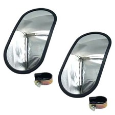 2X REAR VIEW MIRROR FOR Caterpillar Excavator 305.5, 306, 307C, 307D,
