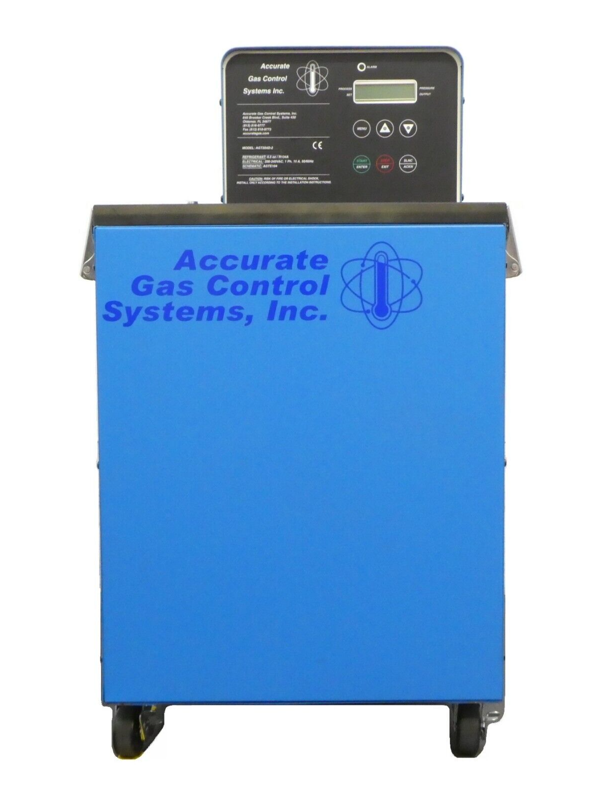 Accurate Gas Control Systems AGT354D2 Compact Chiller Tested Working