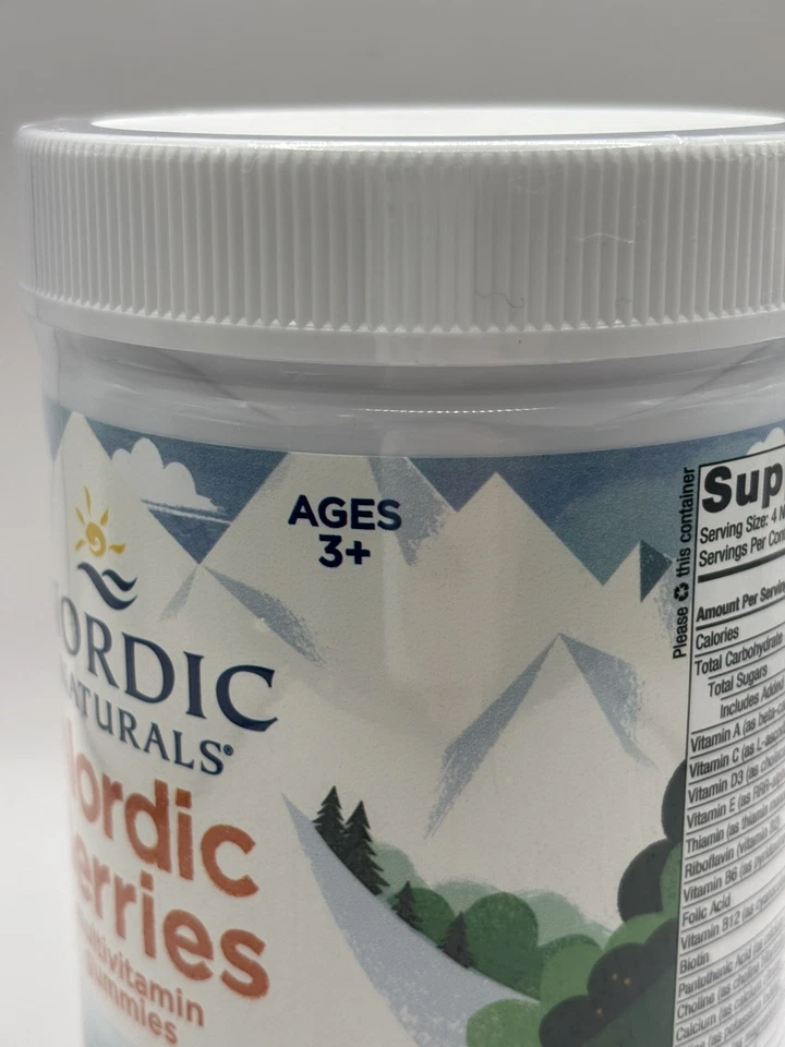 Gominolas multivitamínicas Nordic Naturals Berries 200 bayas gomosas caducidad 03/2027 Foto 3 de 4