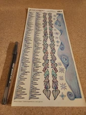 Creative Imaginations/Renae Lindgren~Big Snow~Stickers