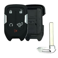 Replacement Key Fob Shell Case Fits for 2019 2020 2021 2022 2023 Chevy 5 Button