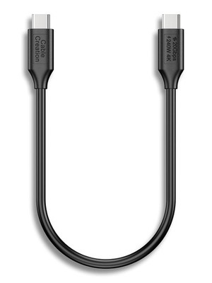 CableCreation USB C Short Cable 0.5ft, USBC 8K@30Hz/4K@120Hz, 240W Type C