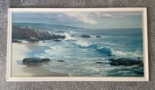 Vintage 1960s Framed Boots PETER ELLENSHAW SUNNY COVE Print Painting Tretchikoff