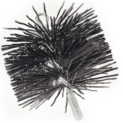 8-Inch Black Polypropylene Chimney Brush BR0182