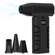 Compressed Duster, Up to 130000 RPM Cordless Duster for Computer, Keyboard, C...