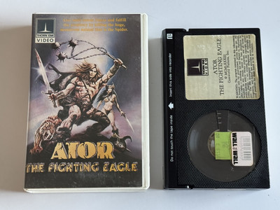 ATOR THE FIGHTING EAGLE - BETA RARE - 1982 Joe D'Amato - THORN/EMI CLAMSHELL