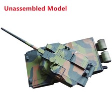 DIY French Leclerc main battle tank paper model 1:43 unassembled handmade model