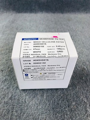 NOS 100 Pieces Advantec Membrane Filter A045H047A Mixed Cellulose Ester OOD