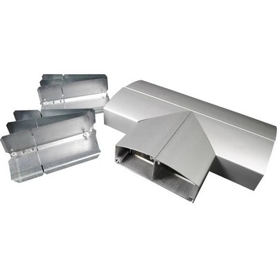 Divided Tee Fitting Wiremold / Legrand - ALDS4015 - Aluminum 10-3/4 L x 8-3/4 W