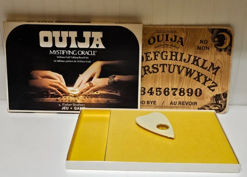 Vintage 1972 Parker Brothers Ouija Board Mystifying Oracle Game Complete - USA