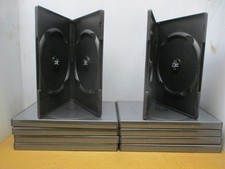 CD/DVD Storage Case - 2 Disk CASE . Set of 10