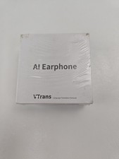 AI Earphones VTrans Language Translation Earbuds 150 Language Translations NEW