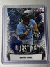 2025 Leaf Vivid Xavier Isaac Blue Laser Tampa Bay  Rays SP RC 1/1