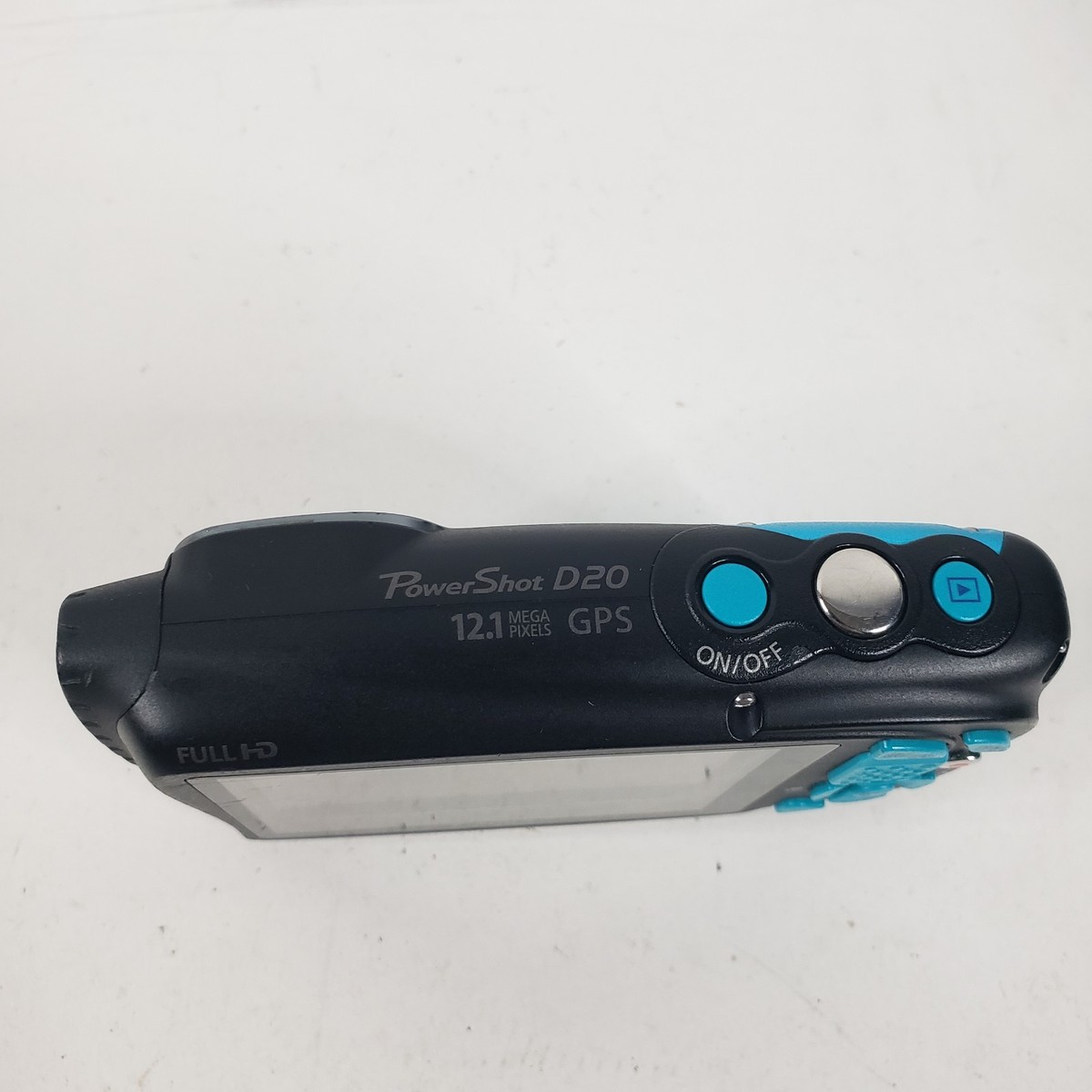 Canon PowerShot D20 12.1MP Digital Camera - Blue for sale online