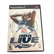 NBA Live 2001 PS2 PlayStation 2