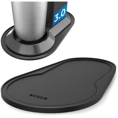Silikon Abtropfmatte  rutschfest für SodaStream Crystal 3.0 Trockenmatte Unte...