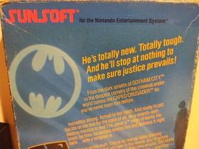Batman Nintendo NES Game and Box Tested