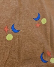 NWT HANNA ANDERSSON SUN MOON STARS ON DOGWOOD SHORT JOHN PAJAMAS 130 8 49