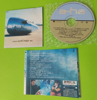 (Import PROMO CD) a-ha - Minor Earth Major Sky 2000 - Rare South America Edition