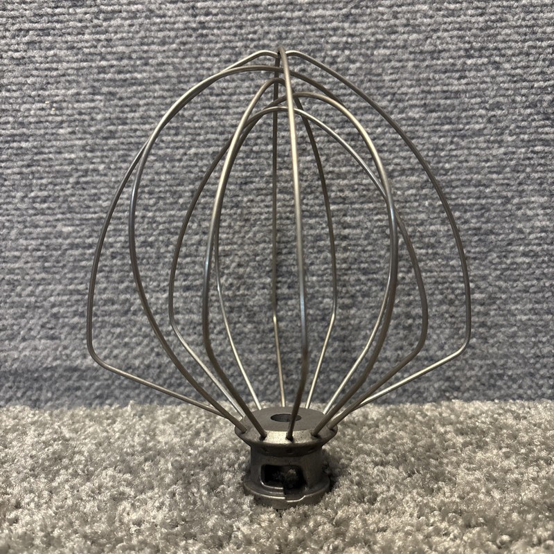 KitchenAid KN256 Stainless Steel 6-Wire Whip 6" Wide for Bowl-Lift Stand Mixer