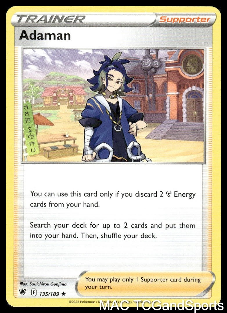 Adaman 135/189 Deck Exclusives Pokemon TCG LP