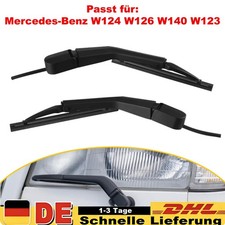 F&uuml;r Mercedes W124 W126 W140 2x Wischerarm vorne links rechts Scheibenwischer