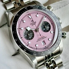 2025  Tudor Black Bay Chrono Pink Dial "Flamingo Pink" 41mm M79360N-0019